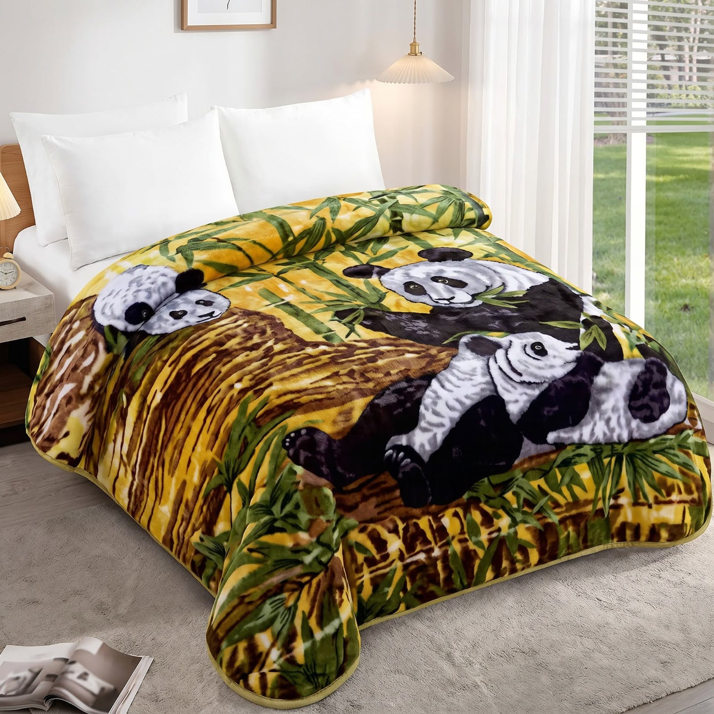 Frazada de Terciopelo Estampada Premium