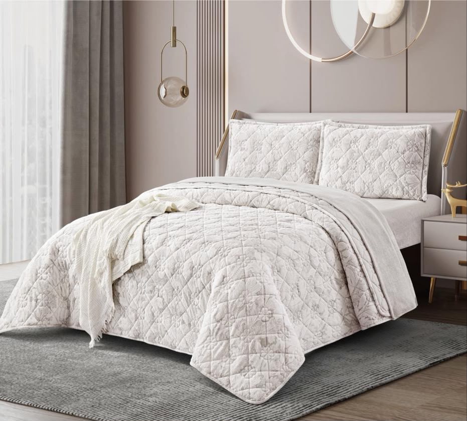 Cubrecama Labrado 5 Piezas – Piel de Ángel con piel de Ángel