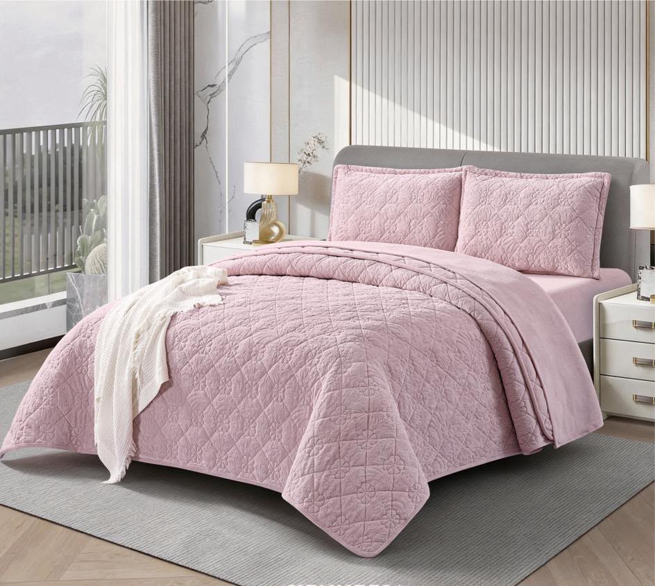 Cubrecama Labrado 5 Piezas – Piel de Ángel con piel de Ángel