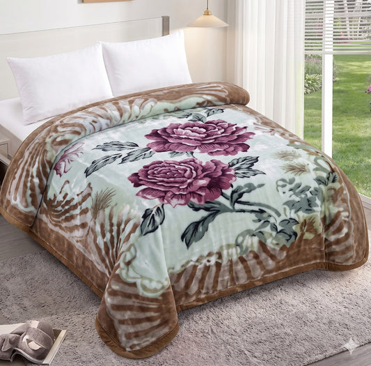 Frazada con Diseño y Color Entero – Calidad Premium