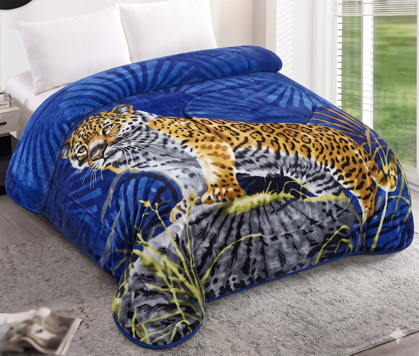 Frazada con Diseño y Color Entero – Calidad Premium