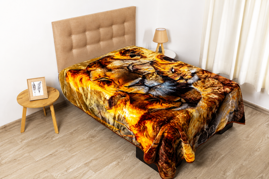 Frazada Premium Estampada de Alto Relieve | 6 kg