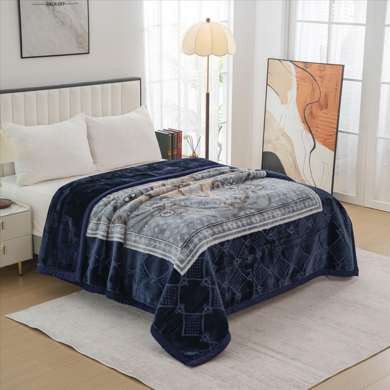 Frazada Premium Estampada de Alto Relieve | 8 kg