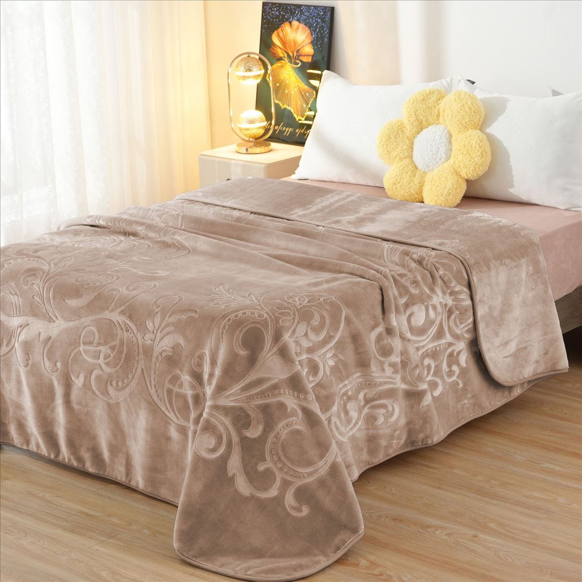 Frazada Premium de Alto Relieve – Color Entero