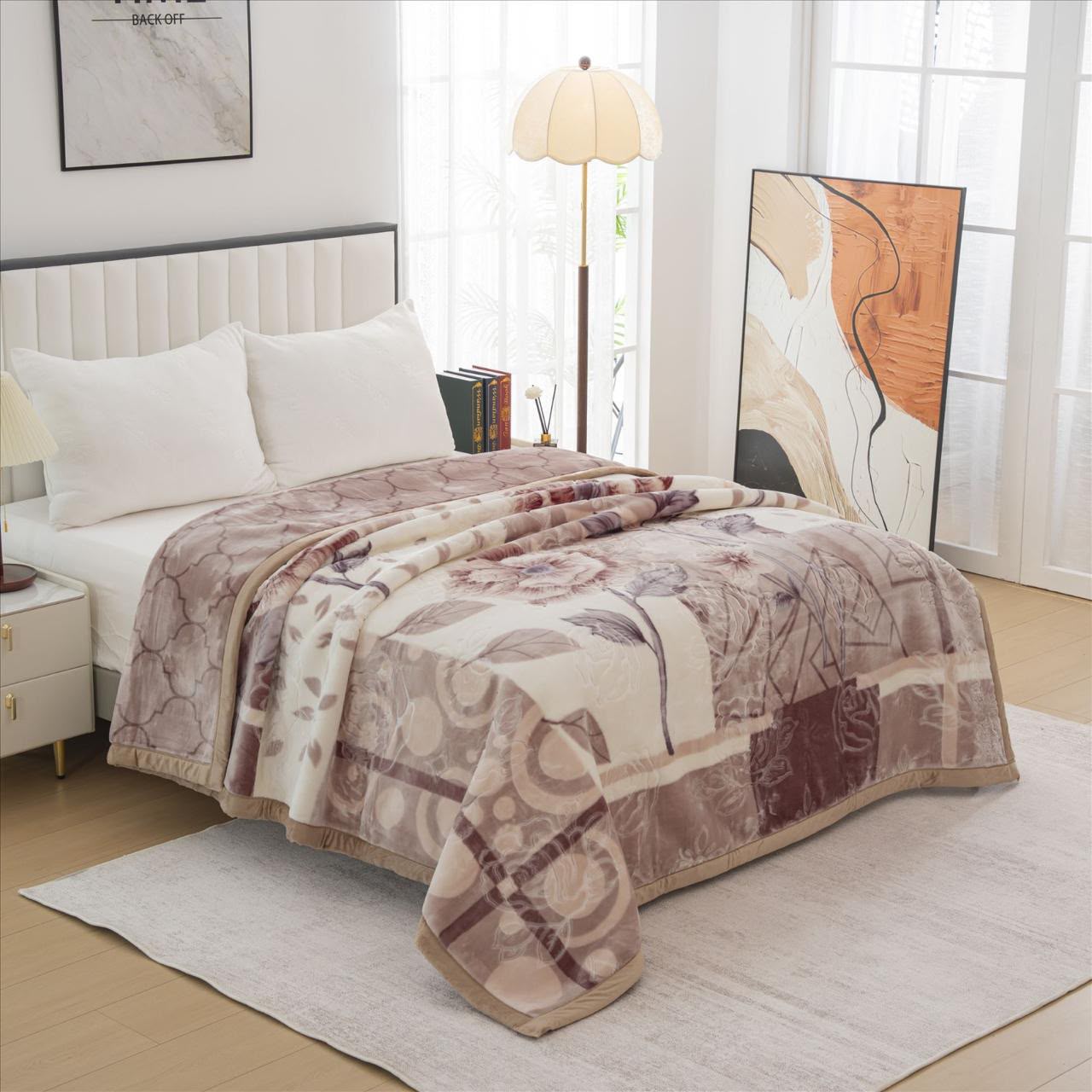 Frazada Premium Estampada de Alto Relieve | 8 kg