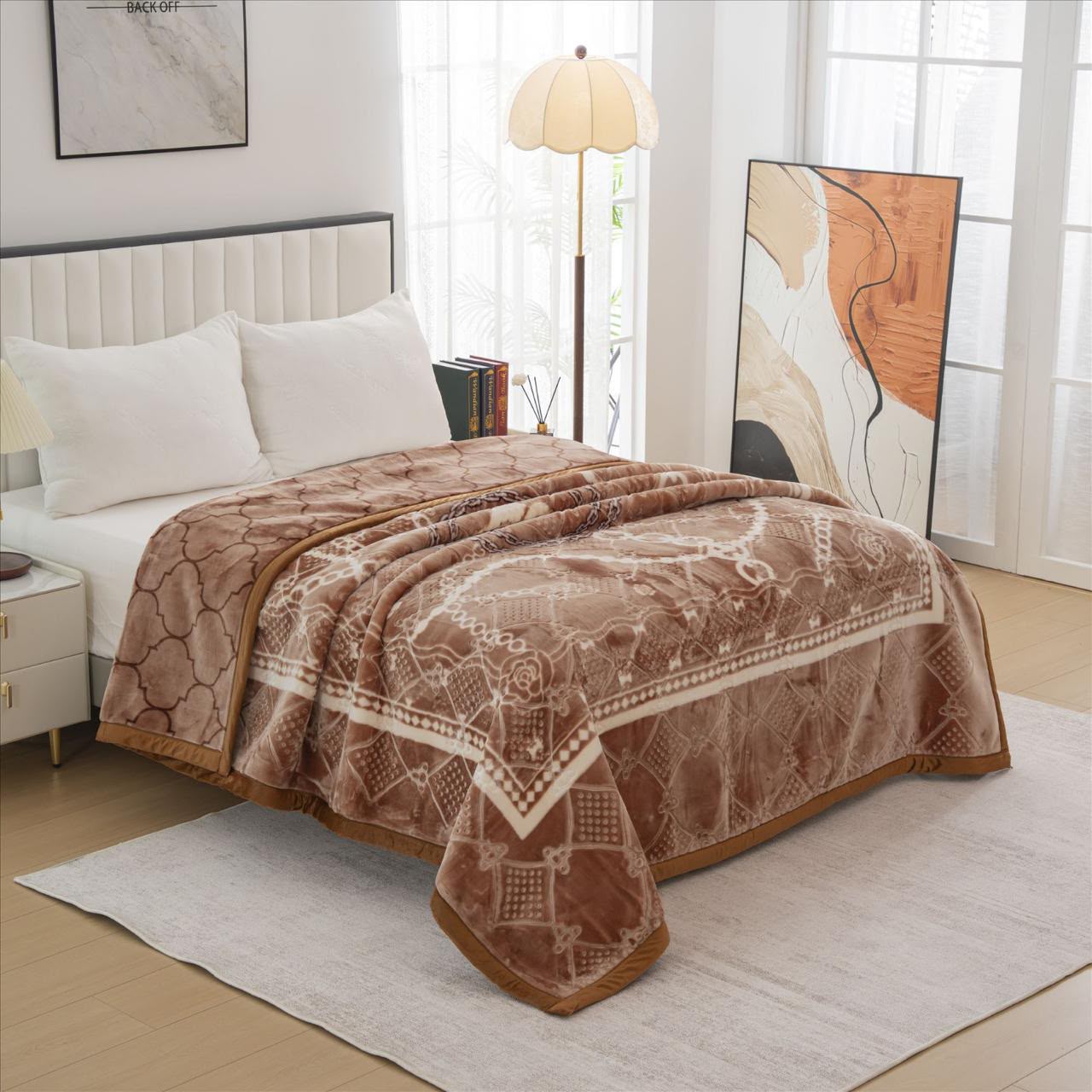 Frazada Premium Estampada de Alto Relieve | 8 kg