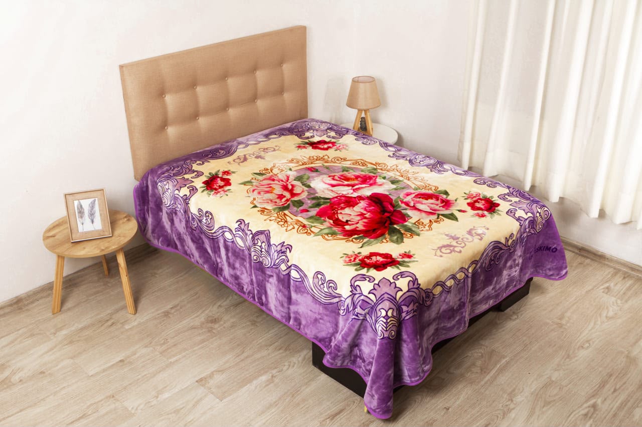 Frazada Premium Estampada de Alto Relieve | 6 kg