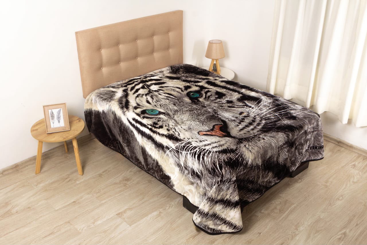 Frazada Premium Estampada de Alto Relieve | 6 kg