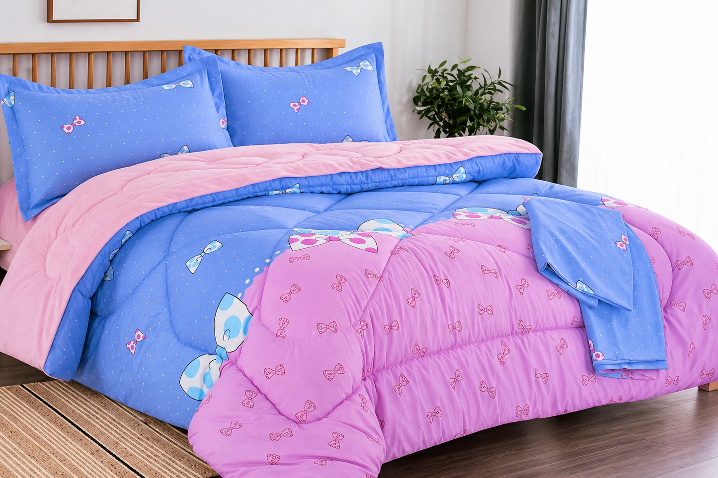 Edredón Infantil con Diseños – Juego de 5 Piezas